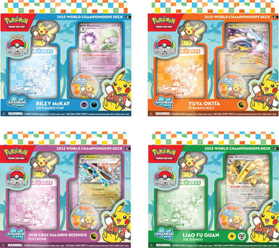 Pokémon TCG: World Championships Deck 2025 - Set of 4