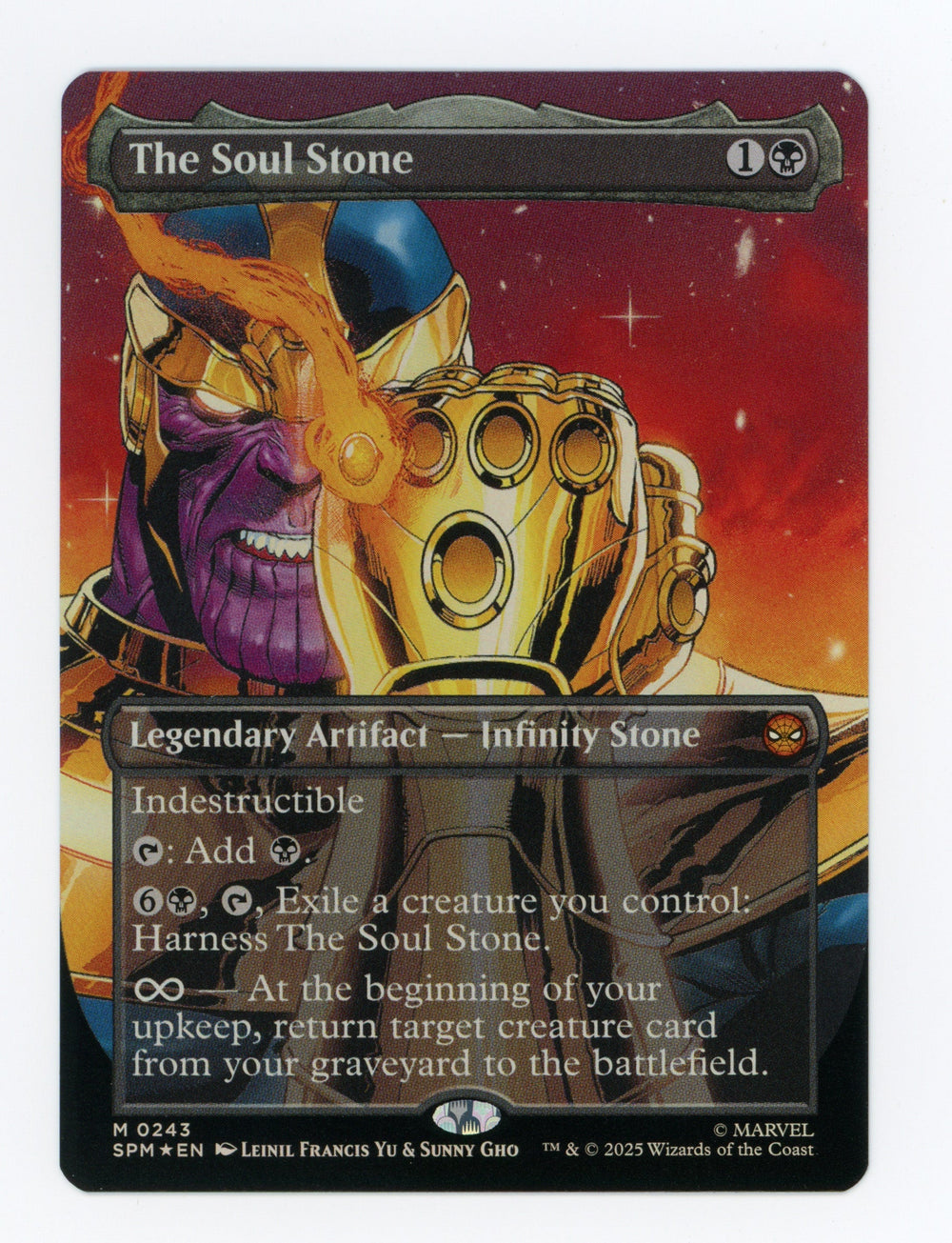 The Soul Stone — Borderless|Gauntlet|Foil — ID 17292