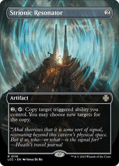 Strionic Resonator (LCC-116) - The Lost Caverns of Ixalan Commander (Borderless) Foil