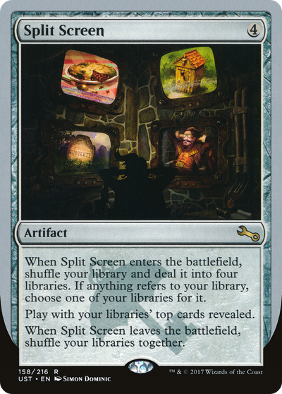 Split Screen (UST-158) - Unstable Foil