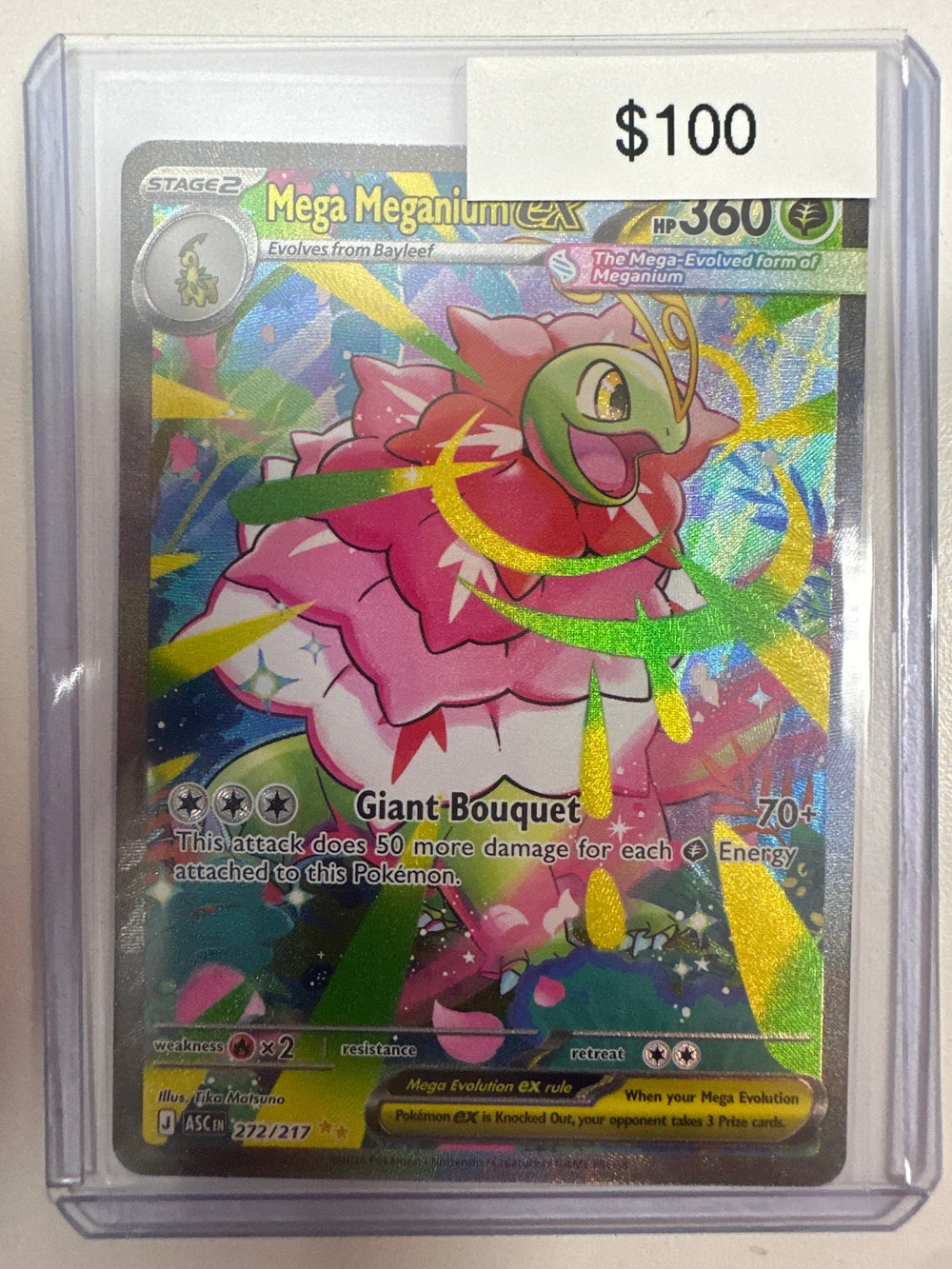Pokemon Mega Meganium ex 272/217