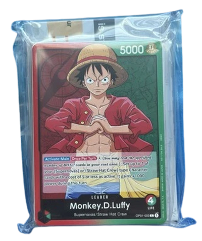 One Piece Welcome Kit Monkey D. Luffy OP01-003 Demo Deck + Promo Pack - Sealed