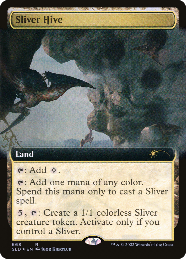 Sliver Hive (SLD-668) - Secret Lair Drop: (Extended Art) Foil
