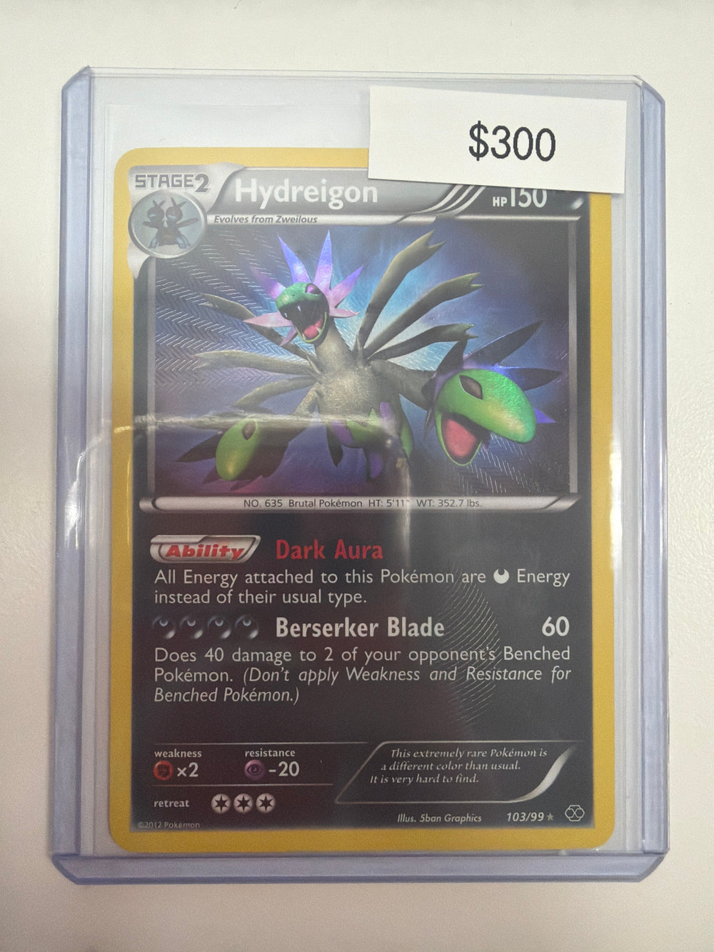 Pokemon Hydreigon 103/99