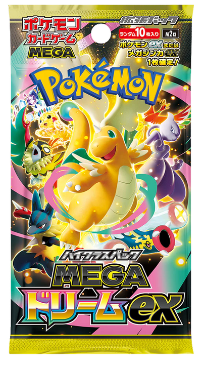 Mega Dream EX Japanese Booster Pack