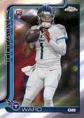 2025 Topps Chrome Football Hobby Box 12-Box Case