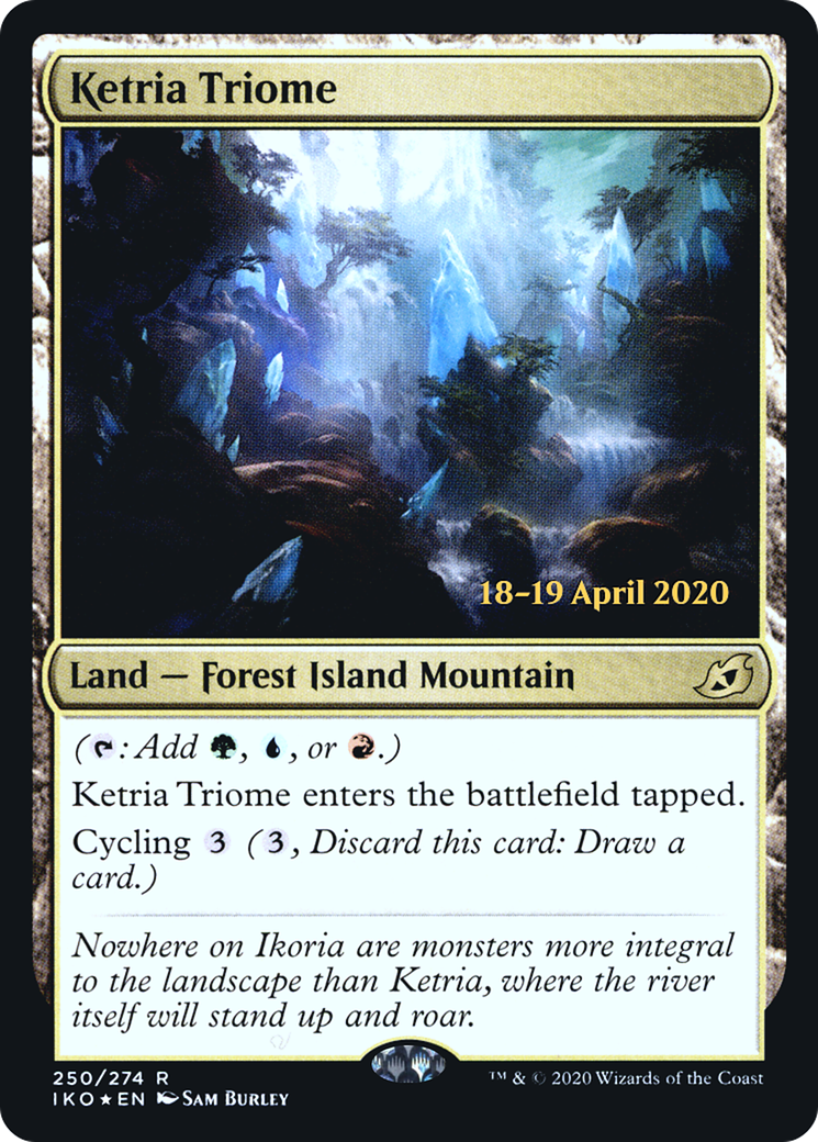 Ketria Triome (PRE-250S) - Ikoria: Lair of Behemoths Promos Foil