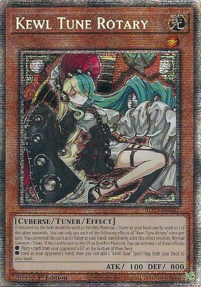 Kewl Tune Rotary - BLZD-EN021 - Starlight Rare - 1st Edition