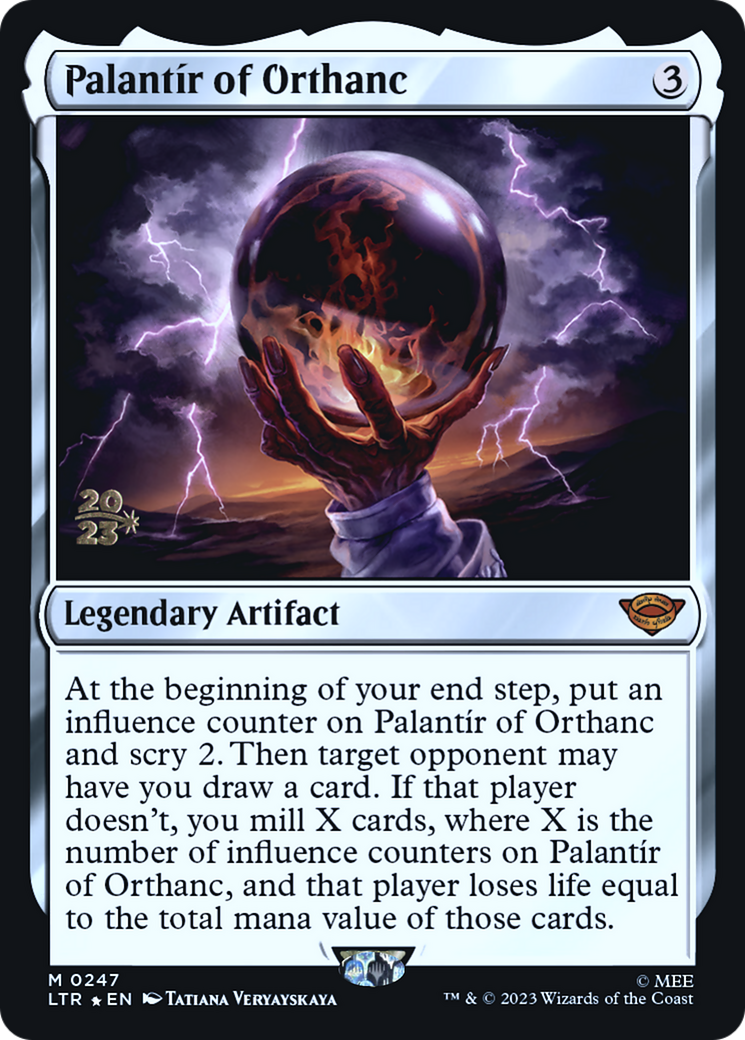 PalantÃ­r of Orthanc (PRE-247S) - Tales of Middle-earth Promos Foil