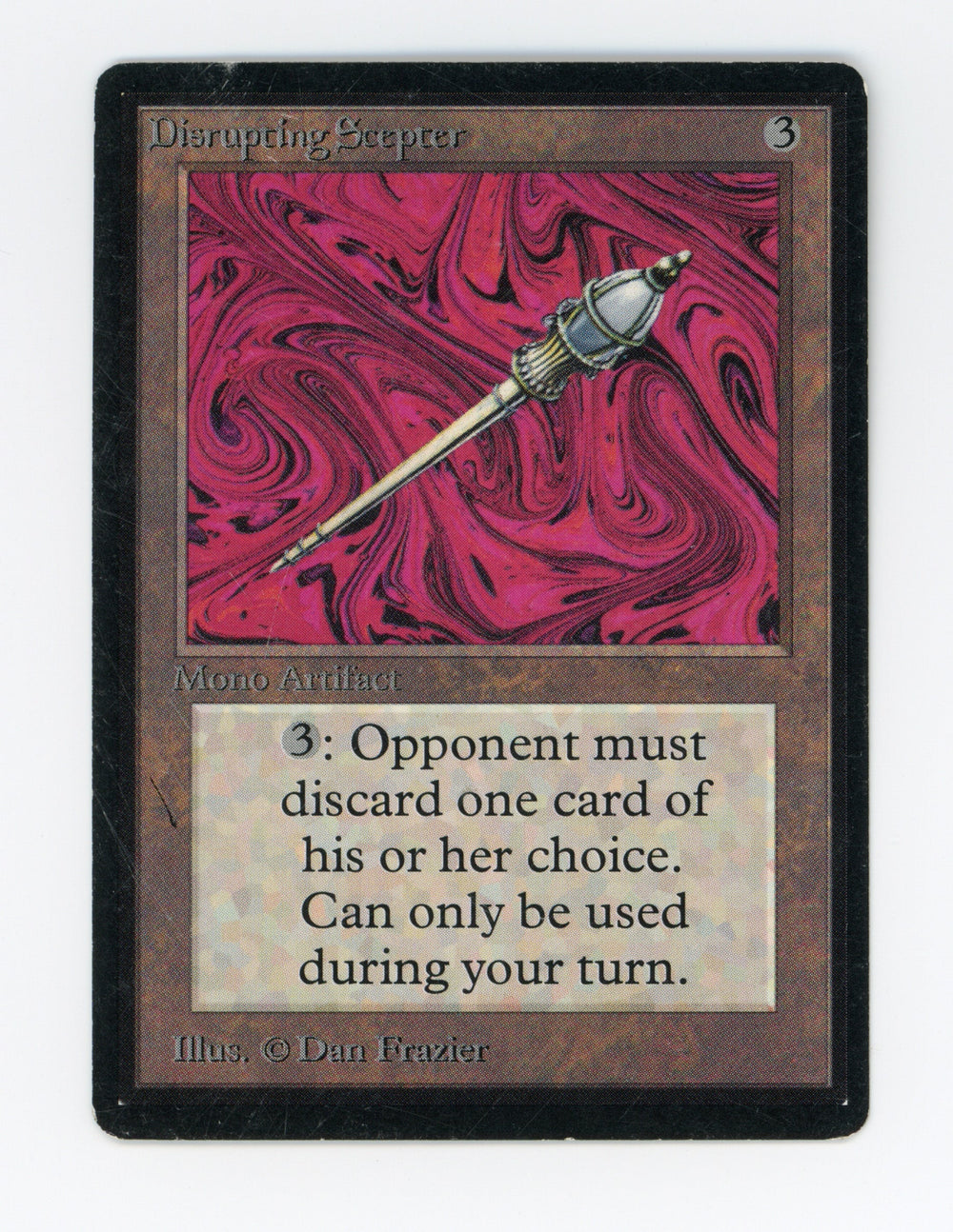 Disrupting Scepter — Damaged — ID 17778