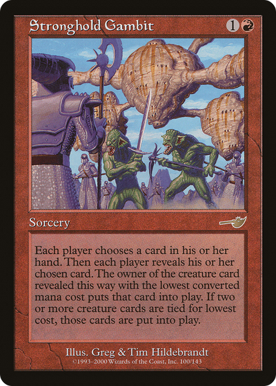 Stronghold Gambit (NMS-100) - Nemesis Foil