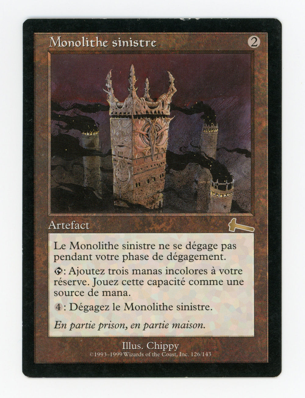 Grim Monolith — French — ID 17510
