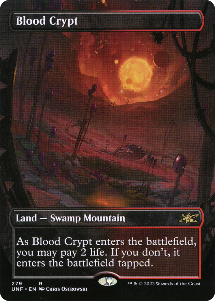 Blood Crypt (UNF-279) - Unfinity (Borderless) Foil