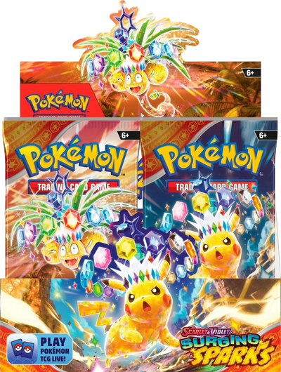 Pokemon Scarlet & Violet Surging Sparks Booster Box