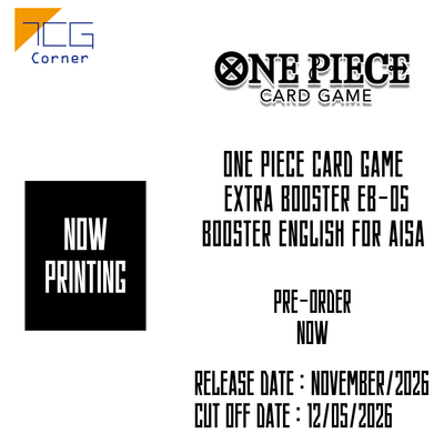 One Piece Card Game  EXTRA BOOSTER EB-05 Booster English for Aisa Pre-Order