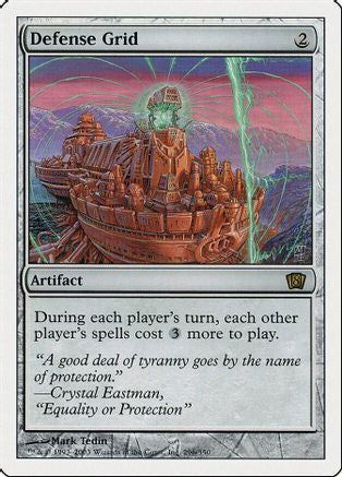 Defense Grid (8ED-296) - 8th Edition Foil