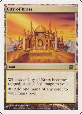 City of Brass (8ED-322) - 8th Edition