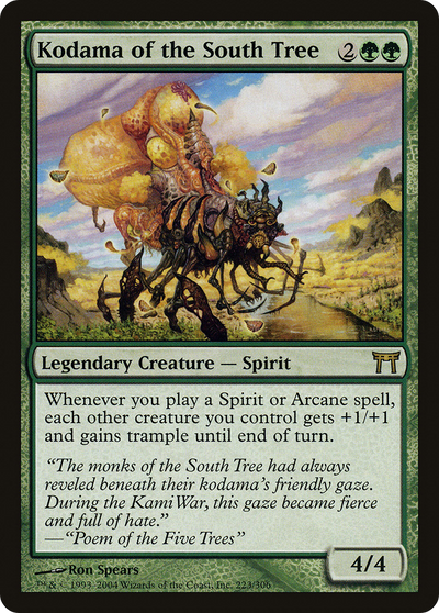 Kodama of the South Tree (CHK-223) - Champions of Kamigawa Foil