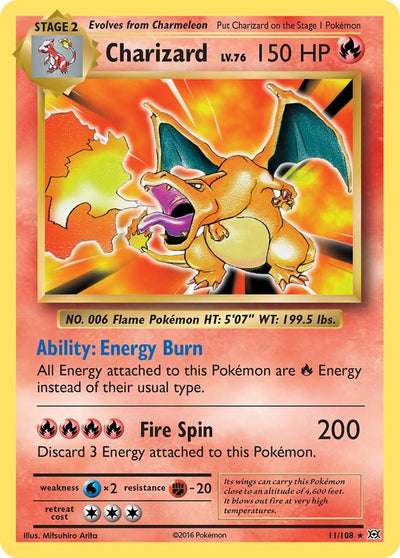Charizard - 11/108 - (XY - Evolutions)