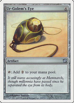 Ur-Golem's Eye (9ED-314) - 9th Edition Foil