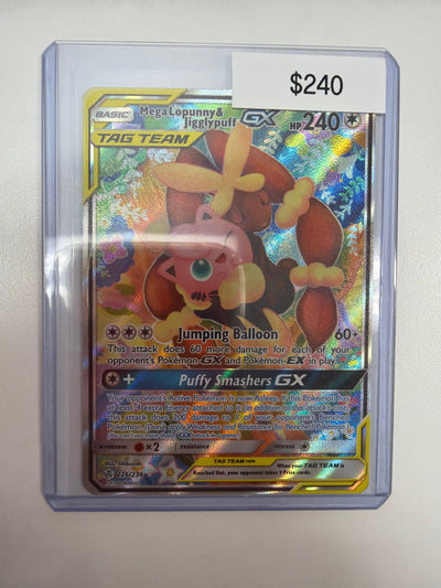 Pokemon Mega Loppunny & Jigglypuff GX 226/236