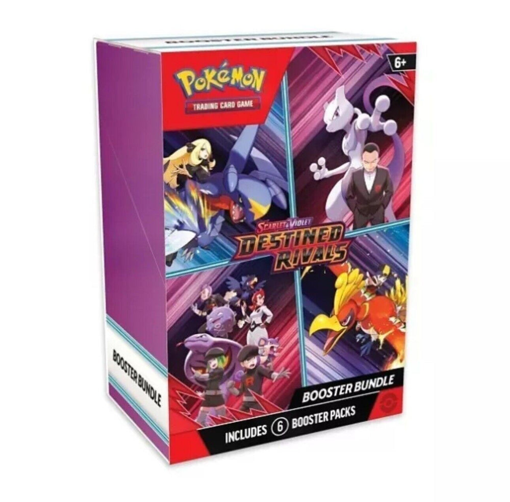 Pokémon - Trading Card Game: Scarlet & Violet Destined Rivals 6Pk Booster Bundle