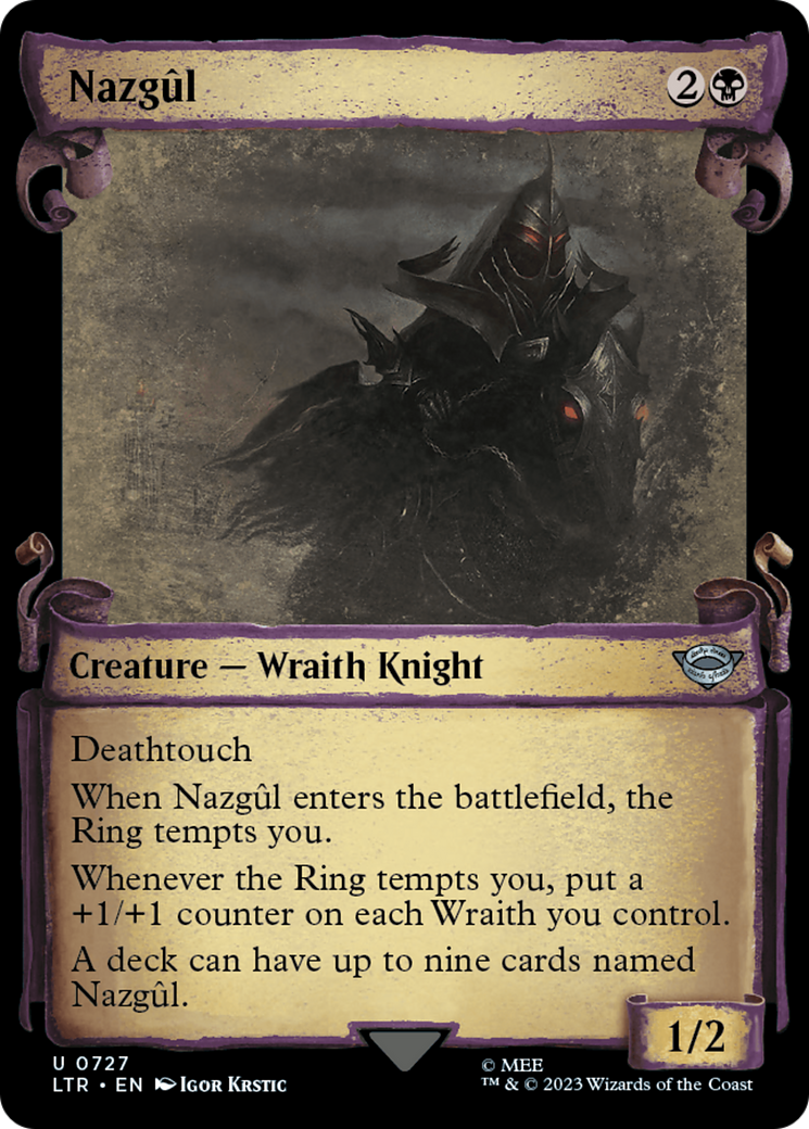 NazgÃ»l (LTR-727) - The Lord of the Rings: Tales of Middle-earth: (Showcase)