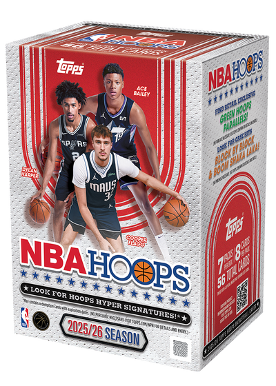 2025/26 Topps NBA Hoops Basketball Blaster 40 Box Case