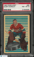 1963 Parkhurst Hockey Gump WorsleyePSA 8