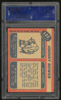 1968 Topps Hockey Johnny Bower PSA 8
