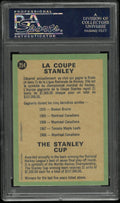 1970-71 O-Pee-Chee Hockey The Stanley Cup #254 PSA 9