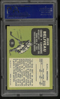 1970 Topps Hockey Jean Beliveau PSA 8