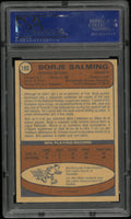 1974 O-Pee-Chee OPC Hockey Borje Salming PSA 7