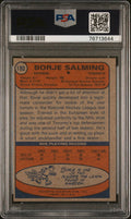 1974 Topps Hockey Rookie Borje Salming #180 PSA 8