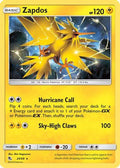 Zapdos 24 68 Hidden Fates Reverse Holofoil