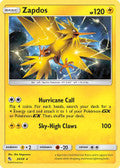 Zapdos 24 68 Hidden Fates Reverse Holofoil