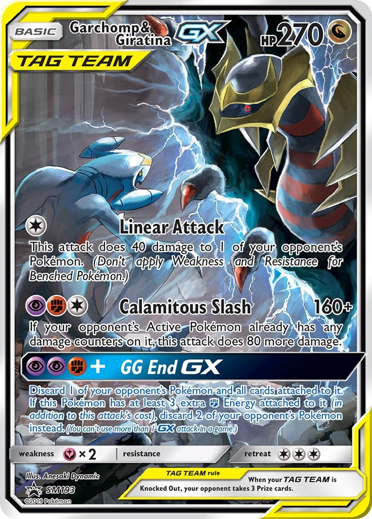 Garchomp & Giratina GX - SM193 - SM193 - (SM Promos)