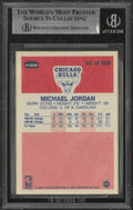 1986-87 Fleer Basketball Michael "GOAT" Jordan RC Rookie BGS 8 #57