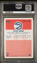 1986 Fleer Basketball Spud Webb RC Rookie #120 PSA 9