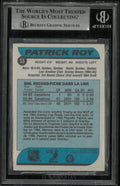 1986 O-Pee-Chee Hockey Patrick Roy RC Rookie BGS 7.5