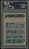 1986 Topps Hockey Patrick Roy RC Rookie #53 PSA 6