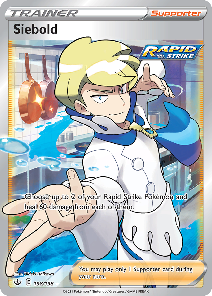Siebold 198 198 Chilling Reign Holofoil