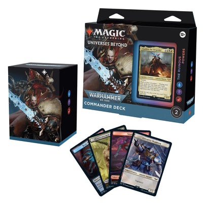 Magic The Gathering Universes Beyond Warhammer 40k Commander Deck The Ruinous Powers