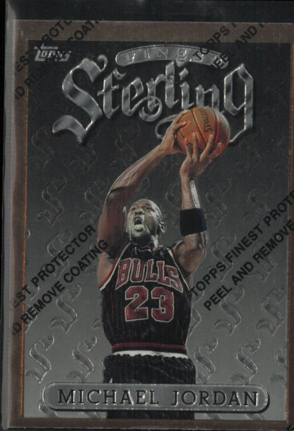 1996 Topps Fine Sterling Michael Jordan