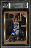 1998-99 Topps Basketball Vince Carter Rookie In Person Auto BGS Authentic
