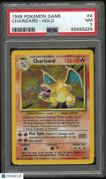 1999 Pokemon Game Charizard Holo PSA 7 #4