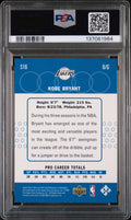 1999 Upper Deck Retro Old New School Parallel Kobe Bryant /500 PSA 9