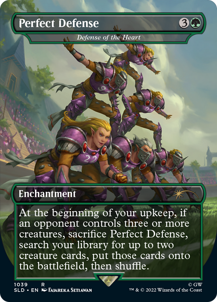 Defense of the Heart (SLD-1039) - Secret Lair Drop / Perfect Defense (Borderless)
