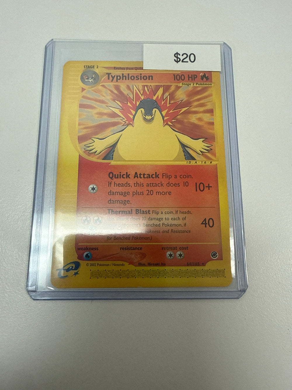Pokemon Typhlosion #64/165