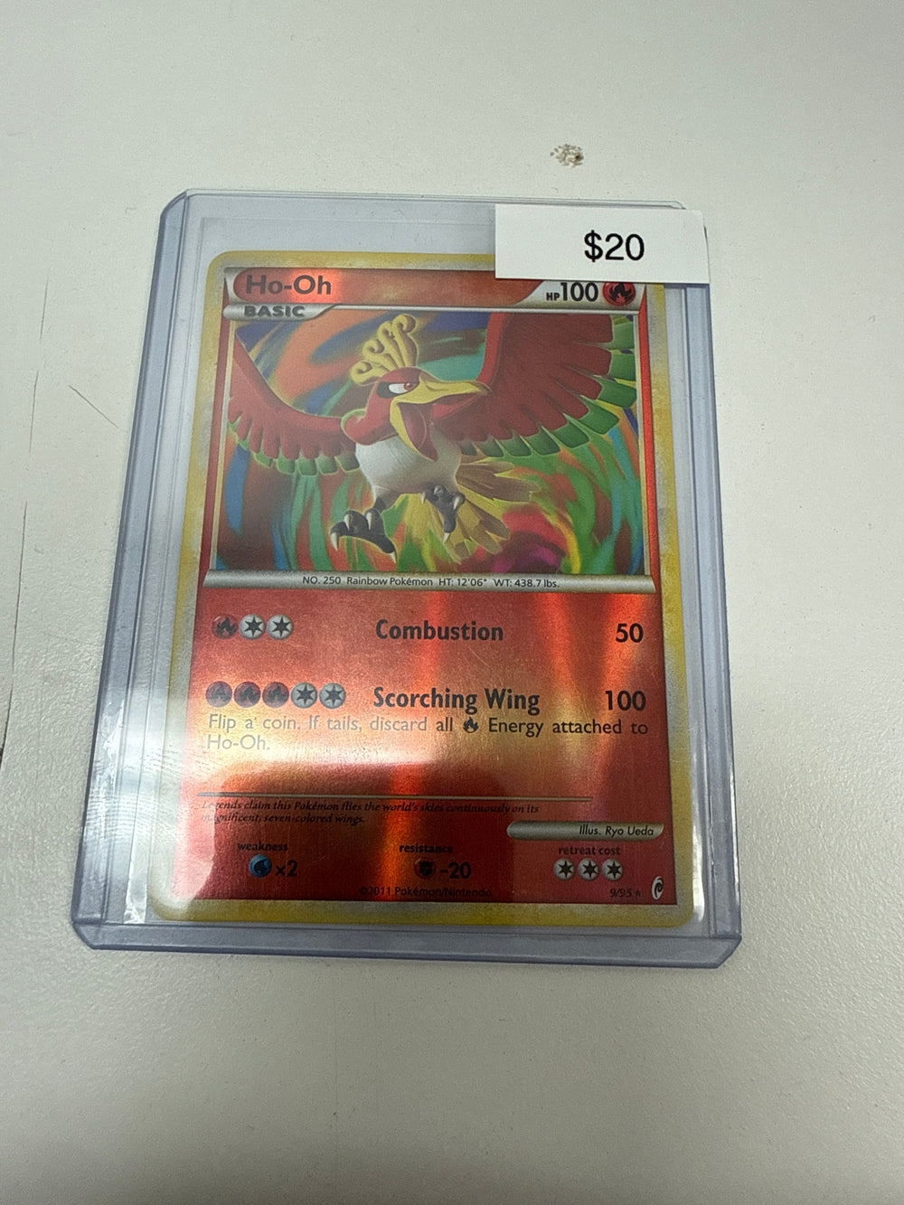 Pokemon Ho-Oh Reverse Holo #9/95